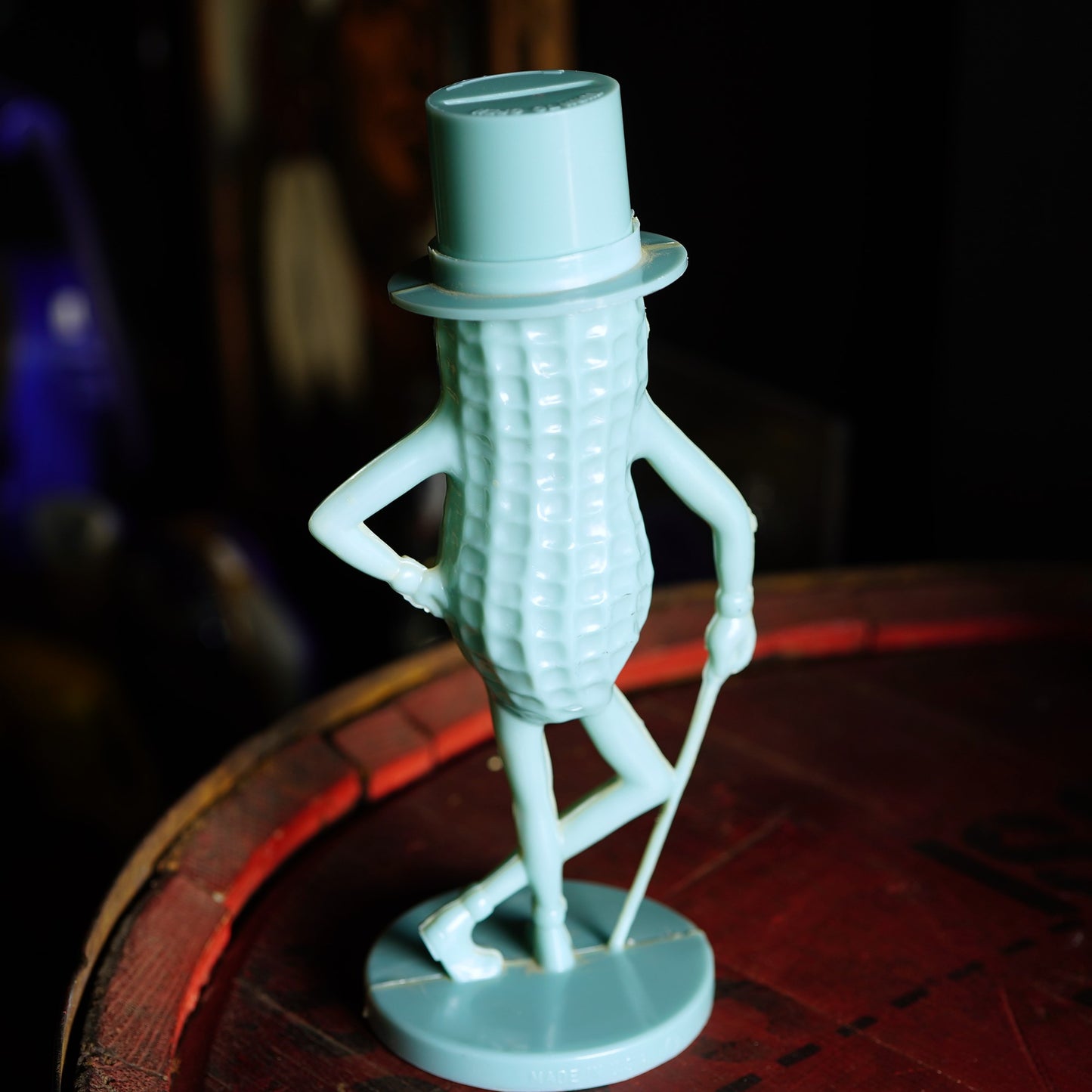 1950～60's Mr.Peanut コインバンク ブルー