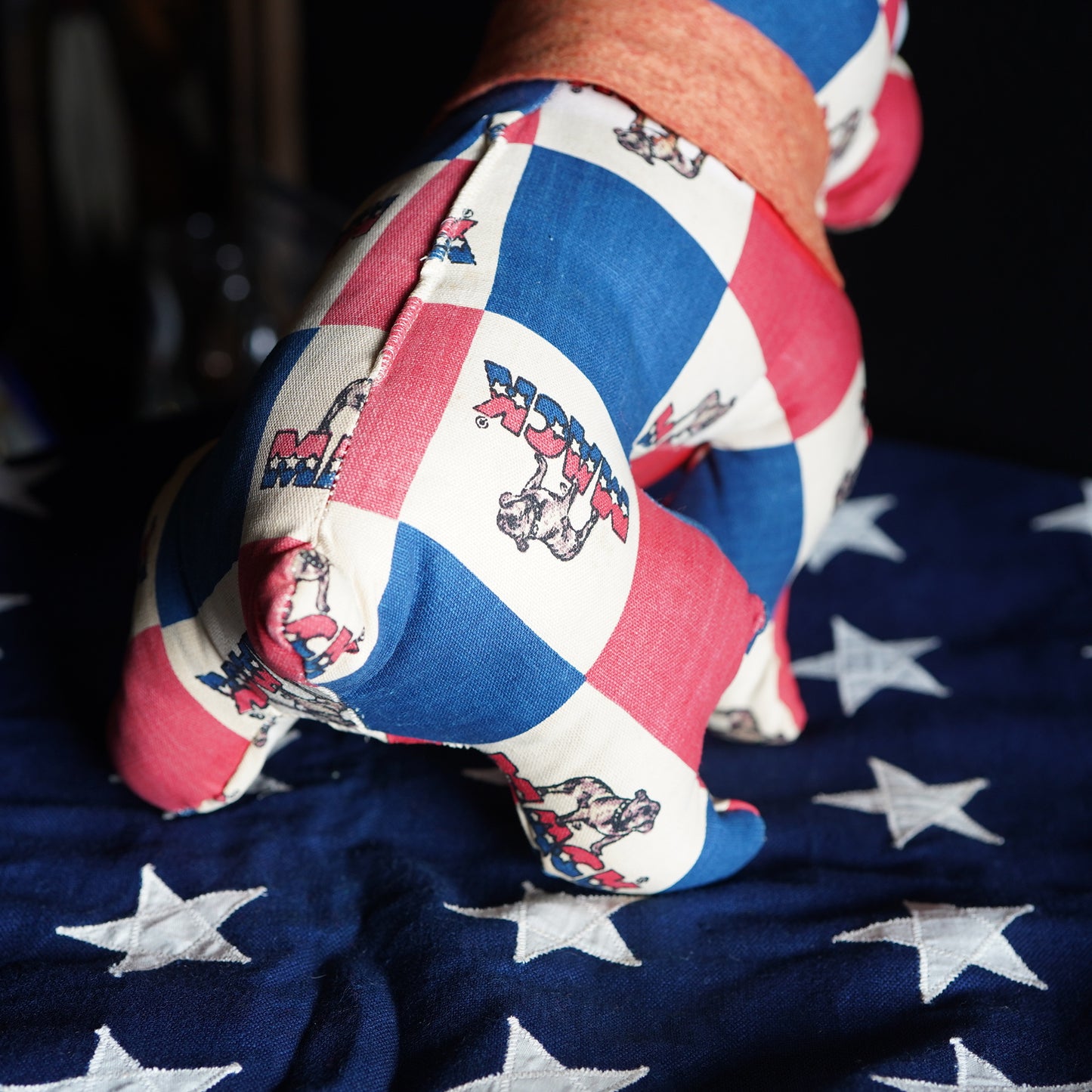 1970's Mack Truck  Bulldog Plush Toy By Keith Smykal