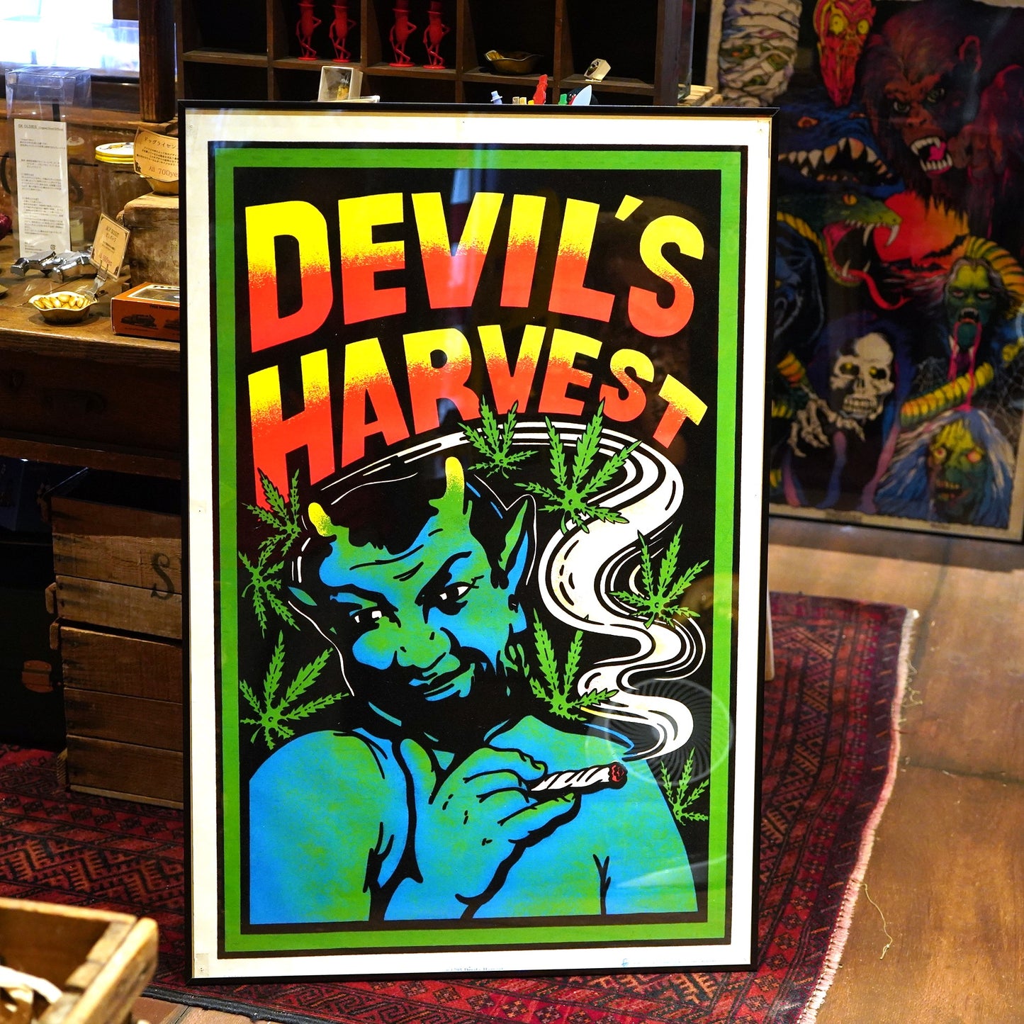 2000's ブラックライトポスター Devil's Harvest