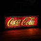 1970's Coca-Cola ステンドグラス ライトサイン