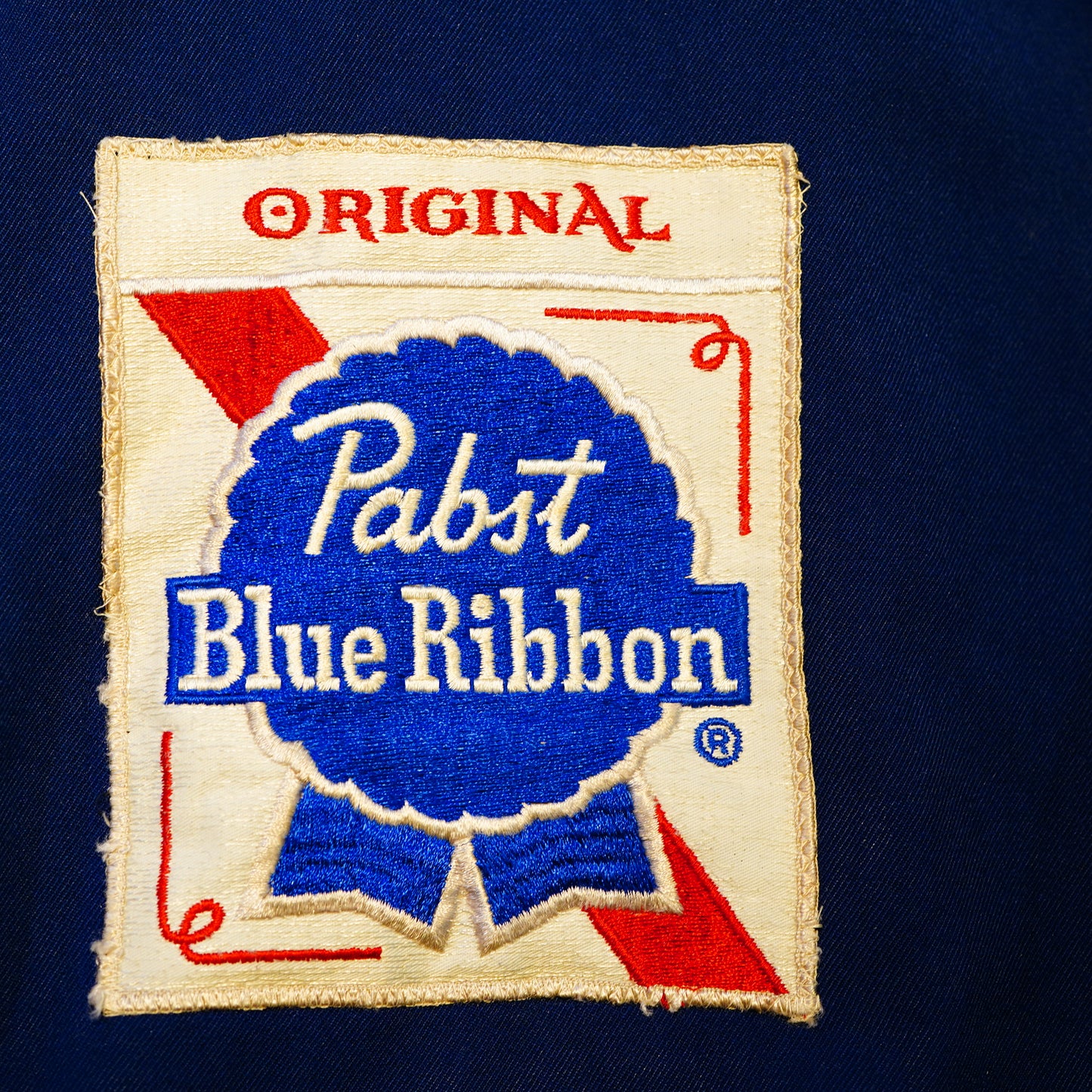 1960's Pabst Blue Ribbon ワークジャケット ネイビー