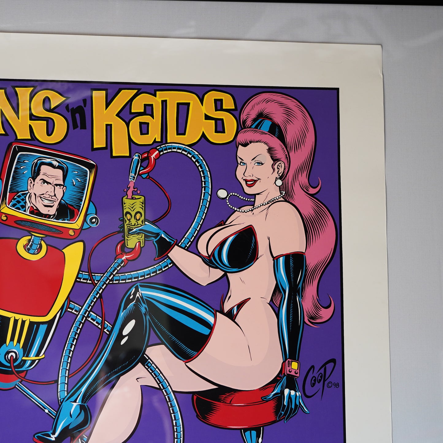 1990's COOP "KITTENS'N'KADS" サイン入り ポスター