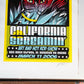 00's THE PIZZ "CALIFORNIA SCREAMIN" シルクスクリーンポスター