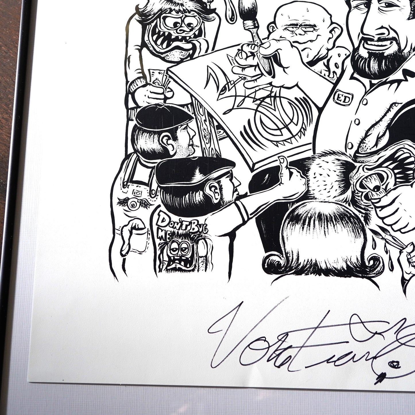 00's VON FRANCO "IN MEMORY OF Ed'BIG DADDY'ROTH" ポスター