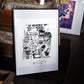 00's VON FRANCO "IN MEMORY OF Ed'BIG DADDY'ROTH" ポスター