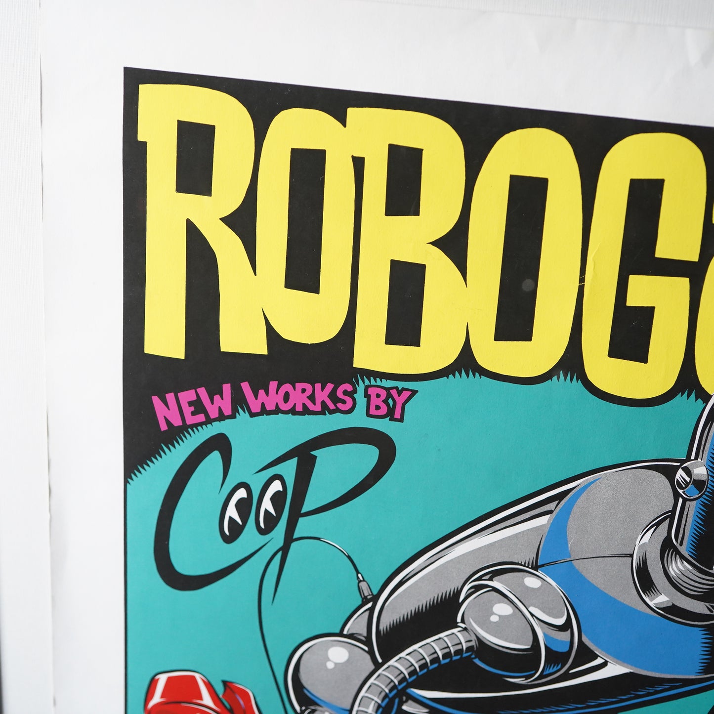 1990's COOP "ROBOGASM!" サイン入り ポスター