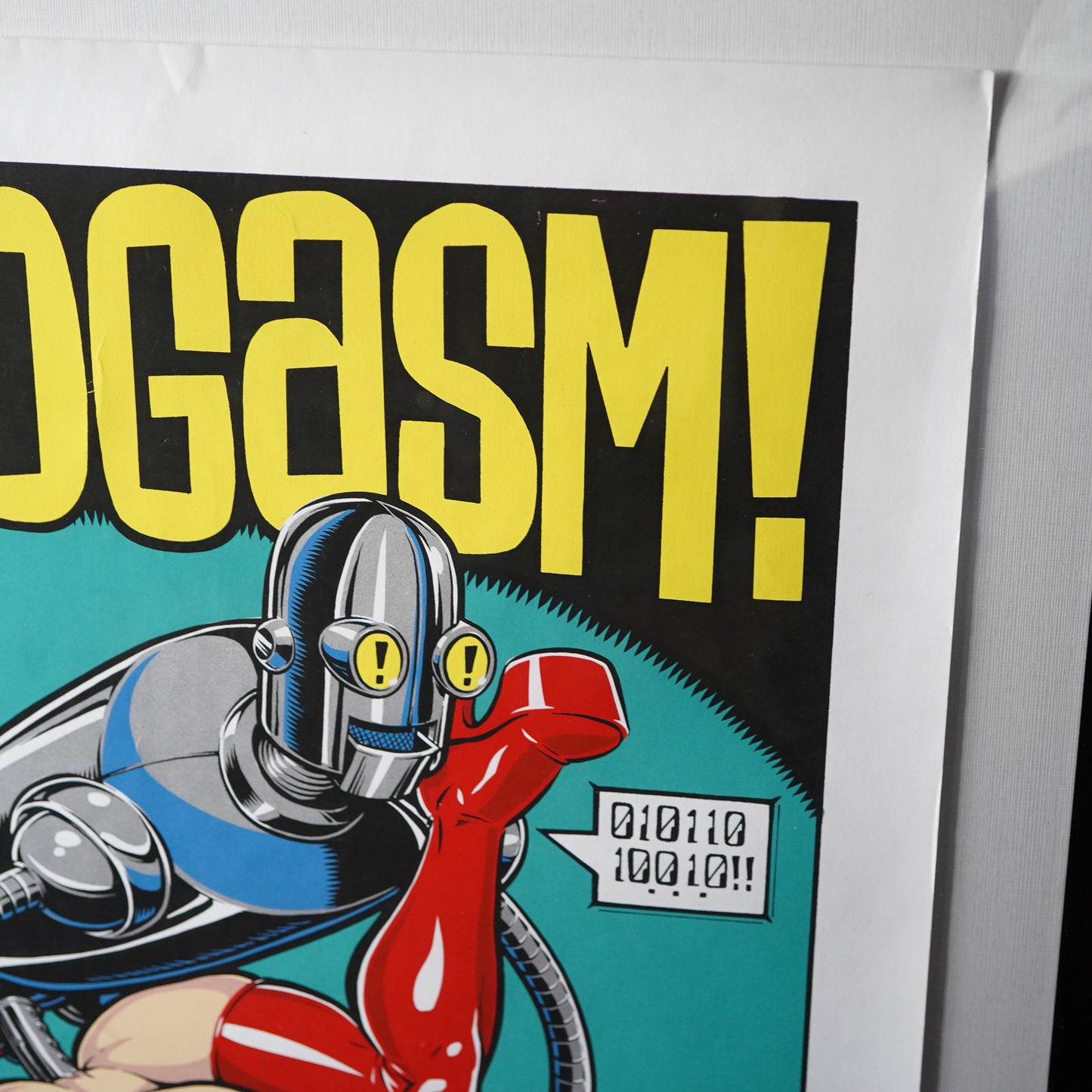 1990's COOP "ROBOGASM!" サイン入り ポスター