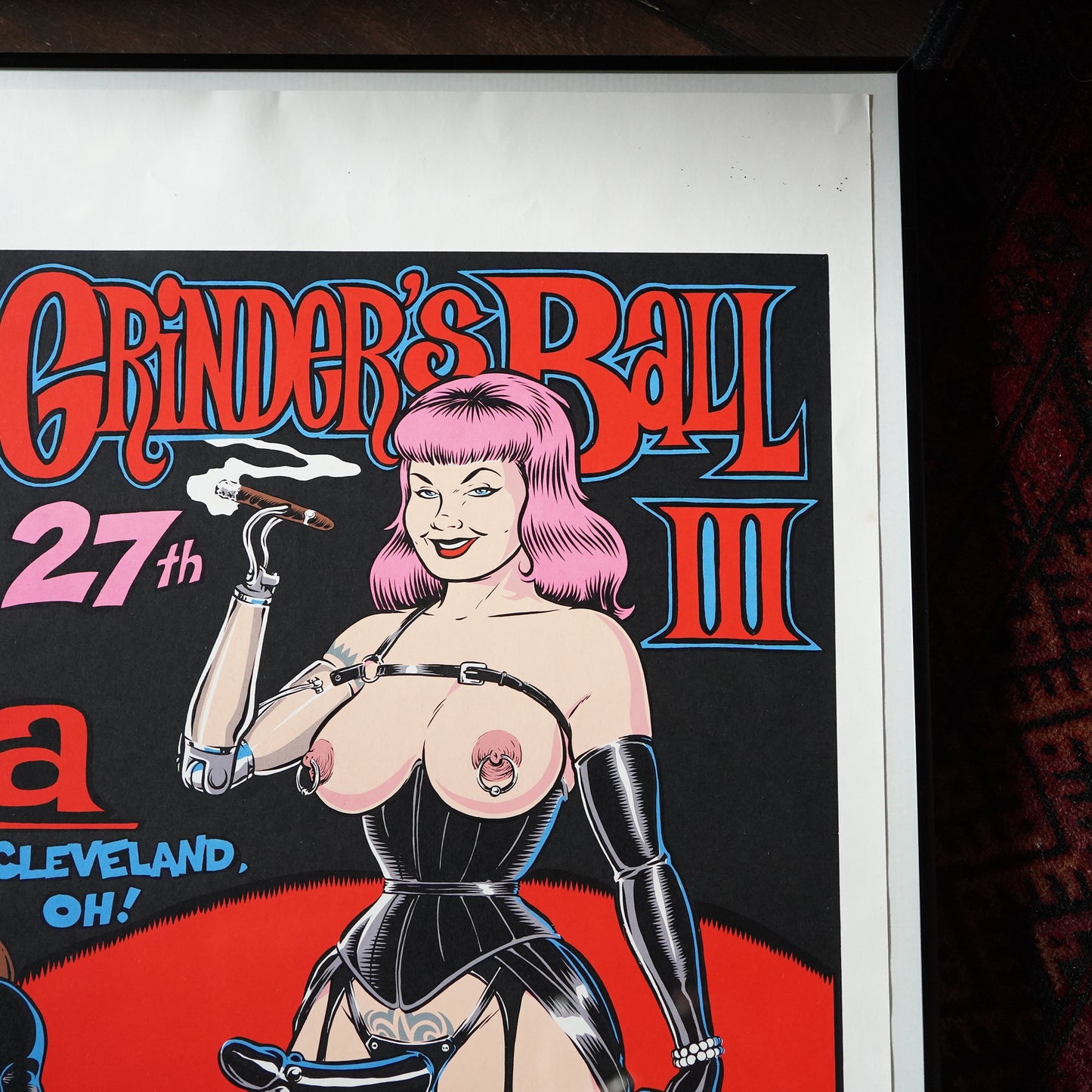 1990's COOP "THE ORGAN GRINDER'S BALL" サイン入り ポスター