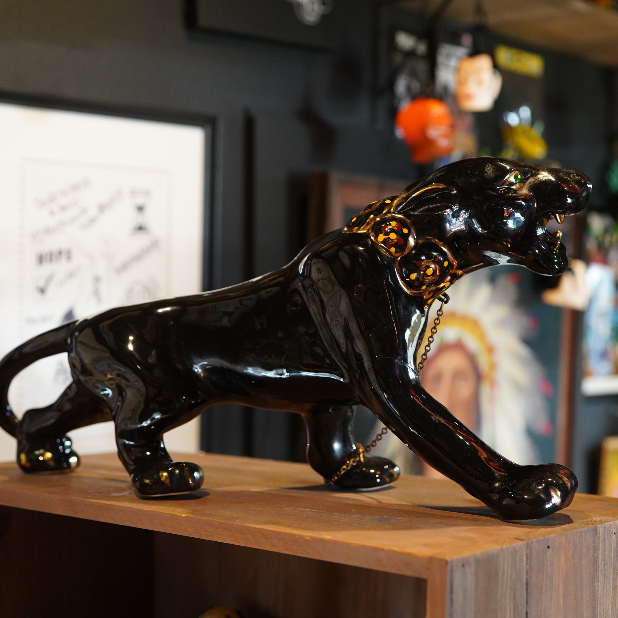 1950's ブラックパンサー プランターオブジェ – SK OLDIES