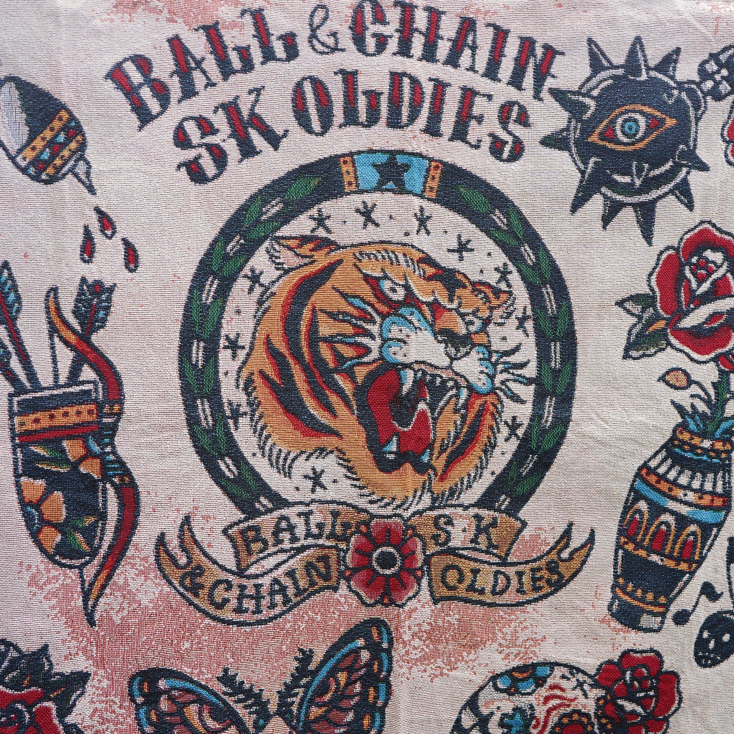 【予約】BALL&CHAIN×SK OLDIES マルチラグ