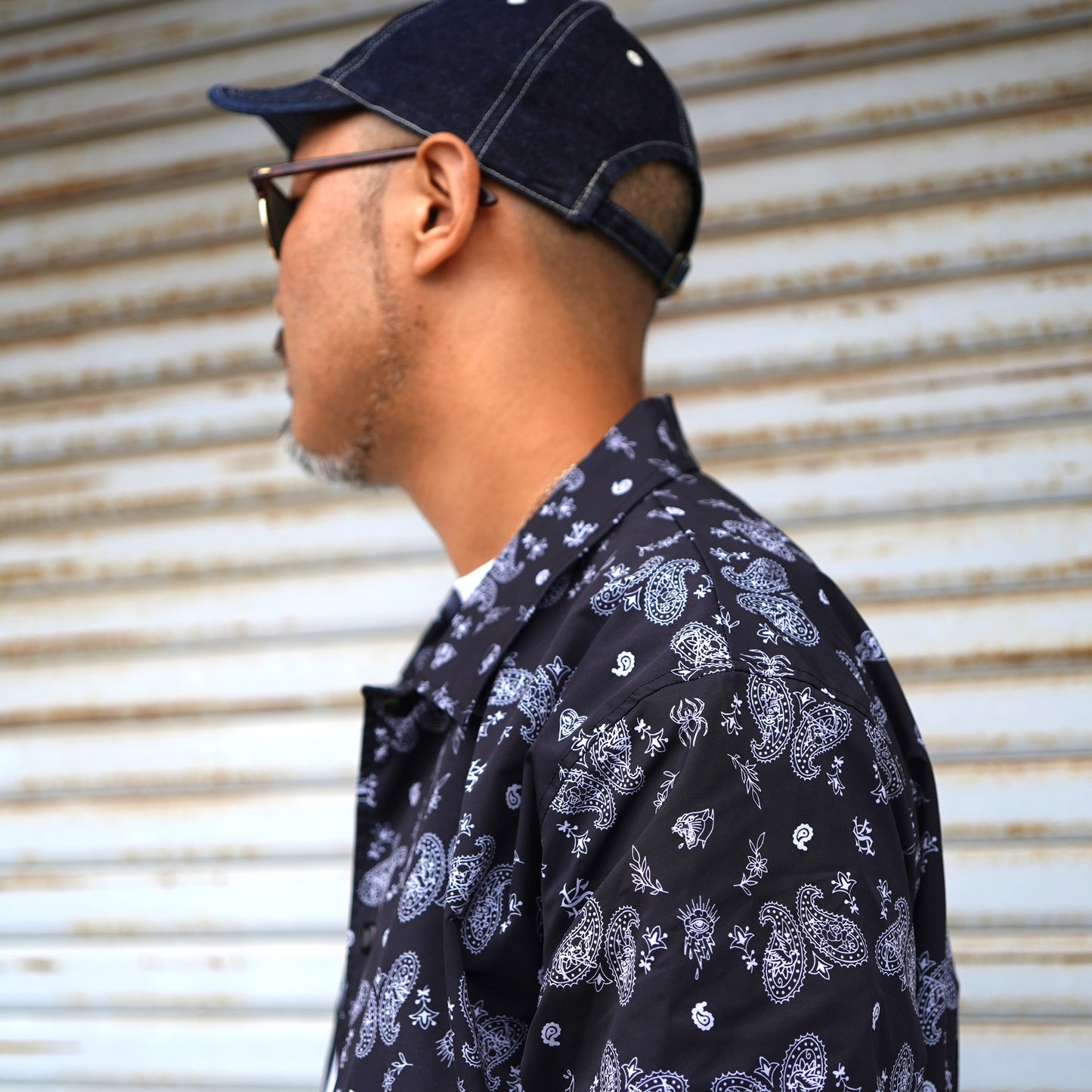 SK OLDIES コーチジャケット "Old Town Paisley Coach"