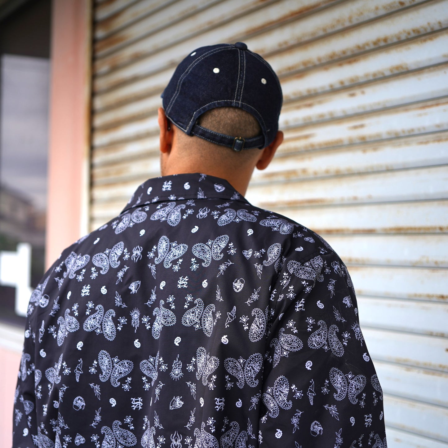 SK OLDIES コーチジャケット "Old Town Paisley Coach"