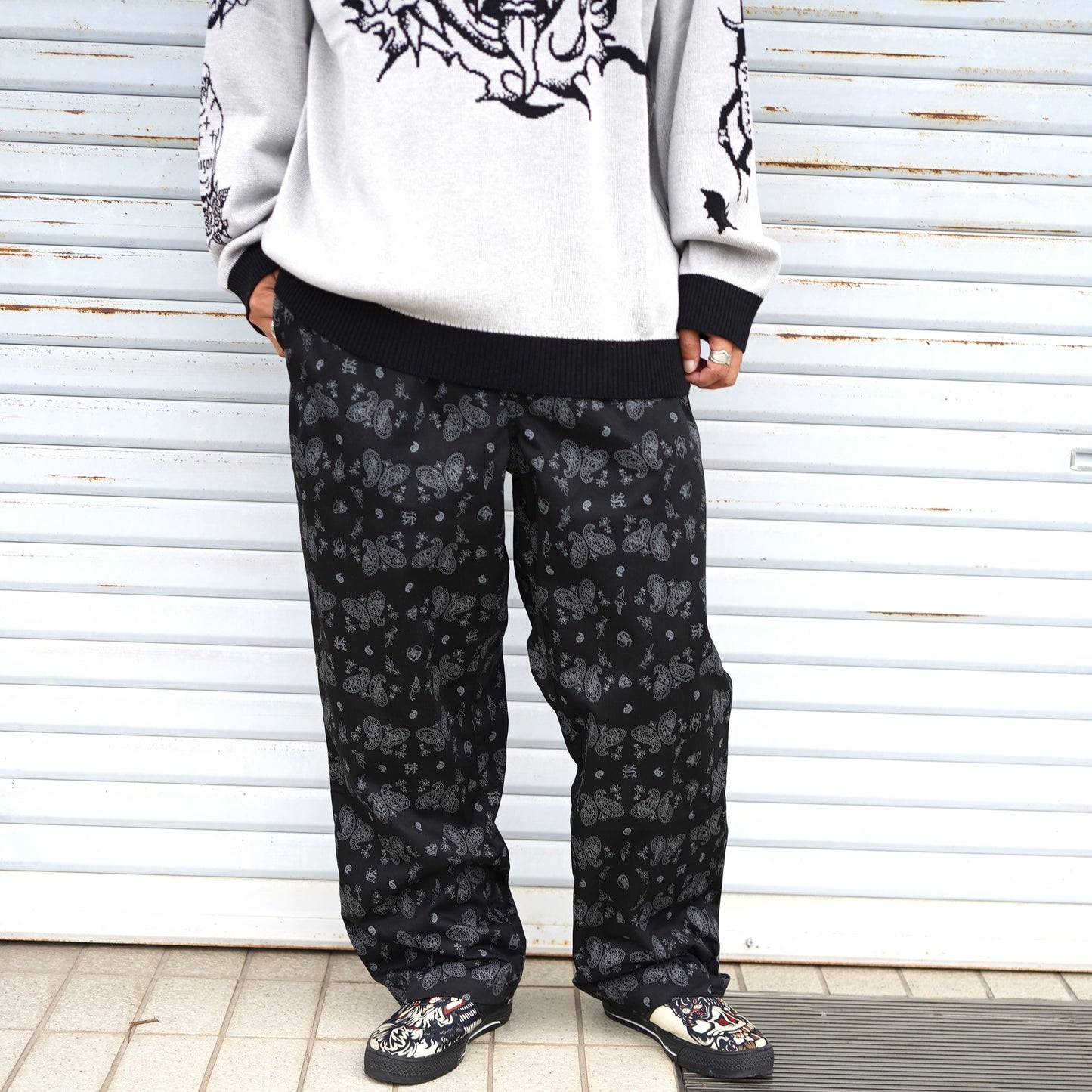 SK OLDIES ペイズリー イージーパンツ "Old Town Paisley Easy"