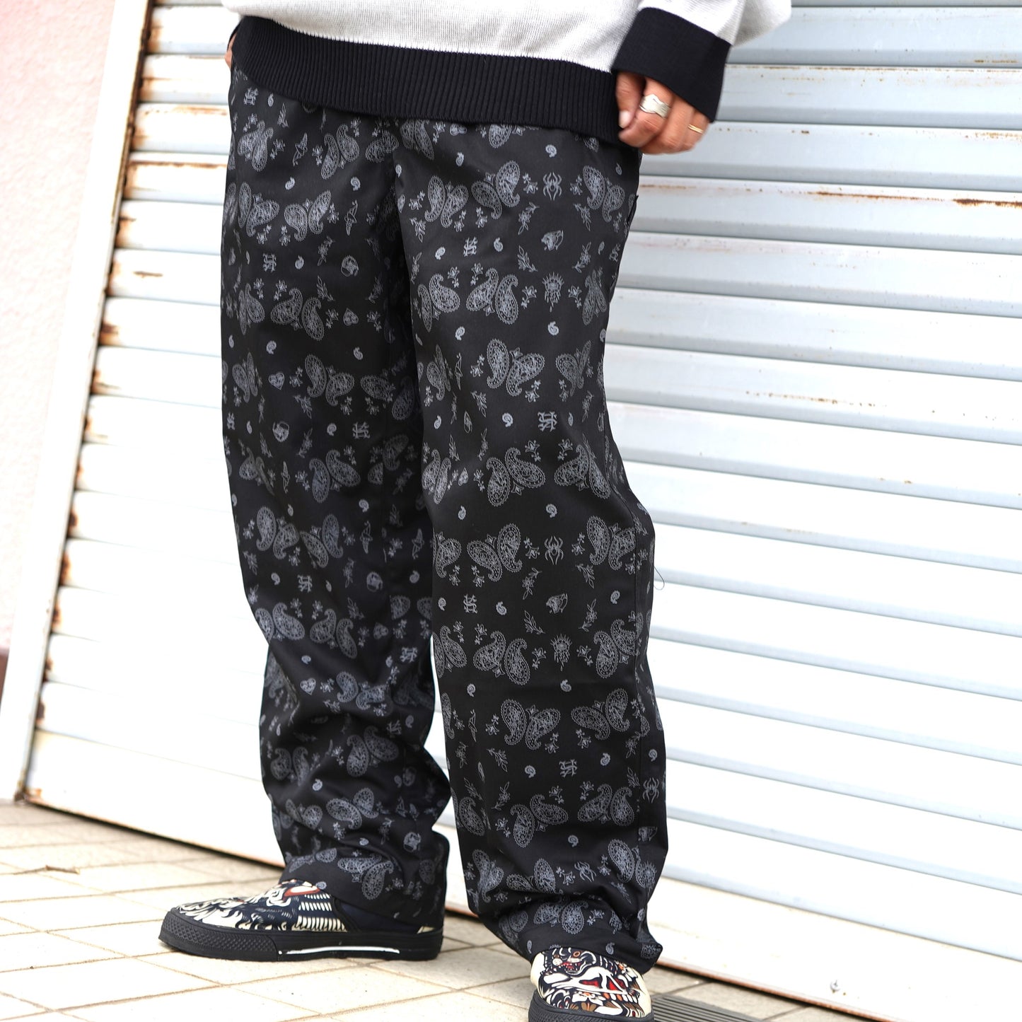 SK OLDIES ペイズリー イージーパンツ "Old Town Paisley Easy"