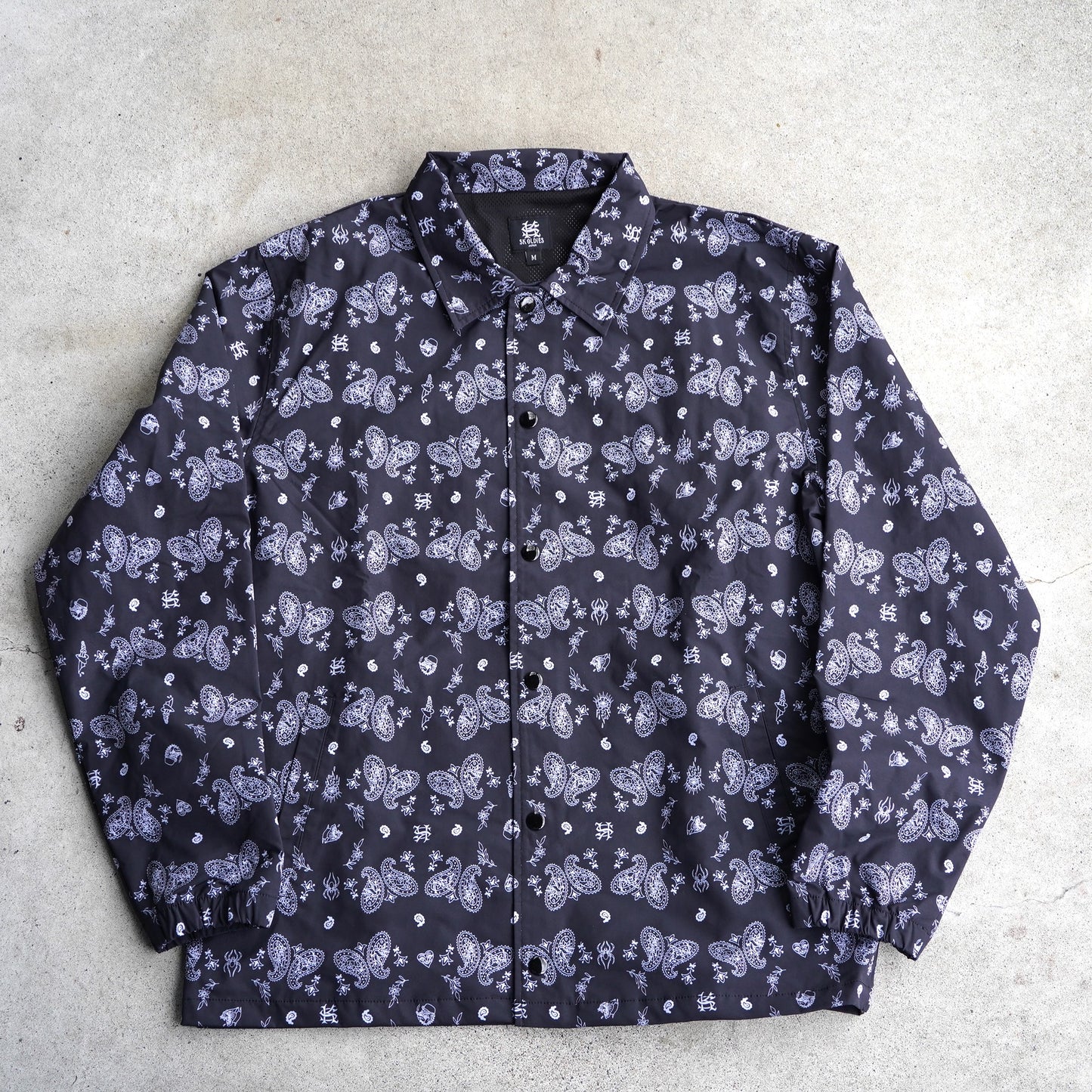 SK OLDIES コーチジャケット "Old Town Paisley Coach"