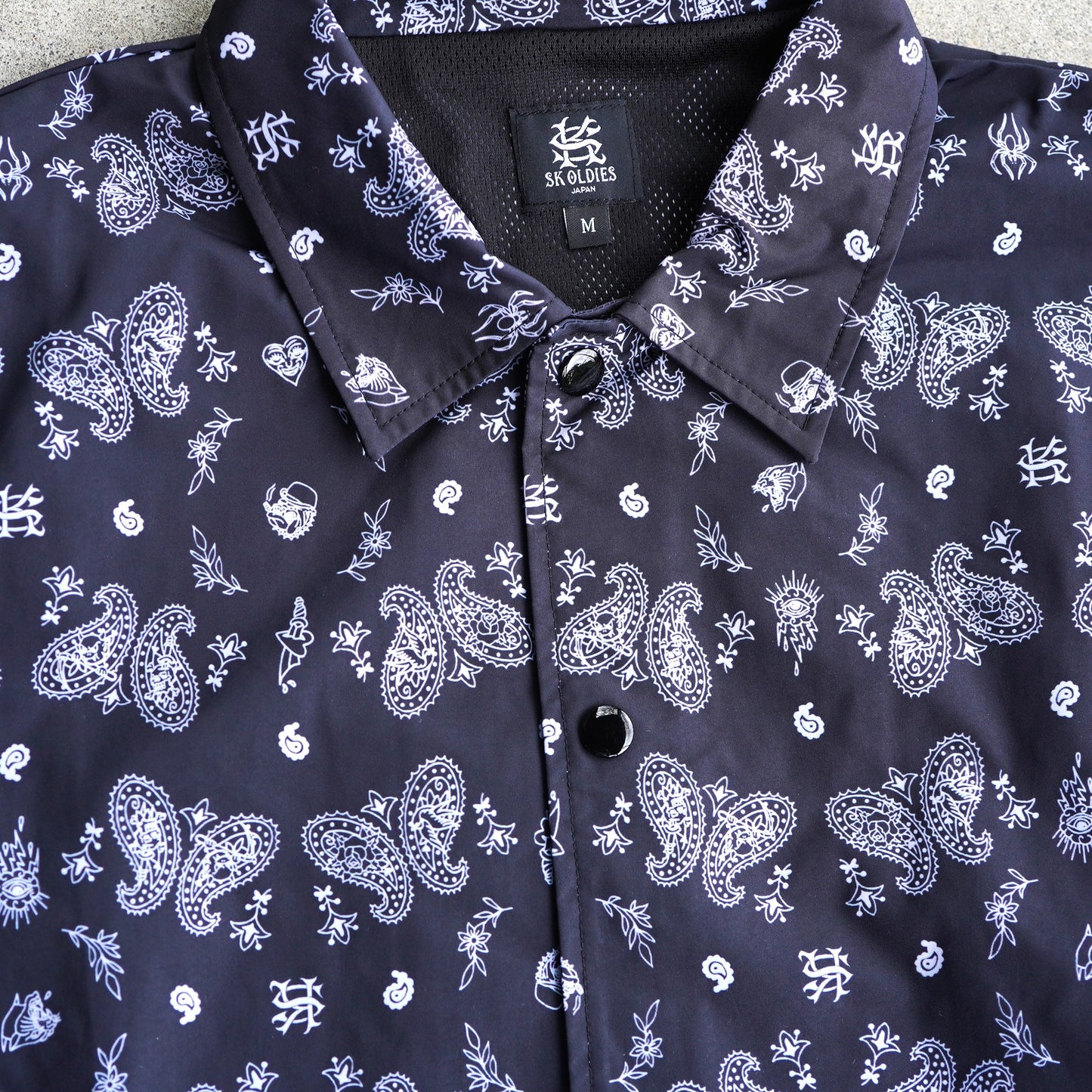 SK OLDIES コーチジャケット "Old Town Paisley Coach"