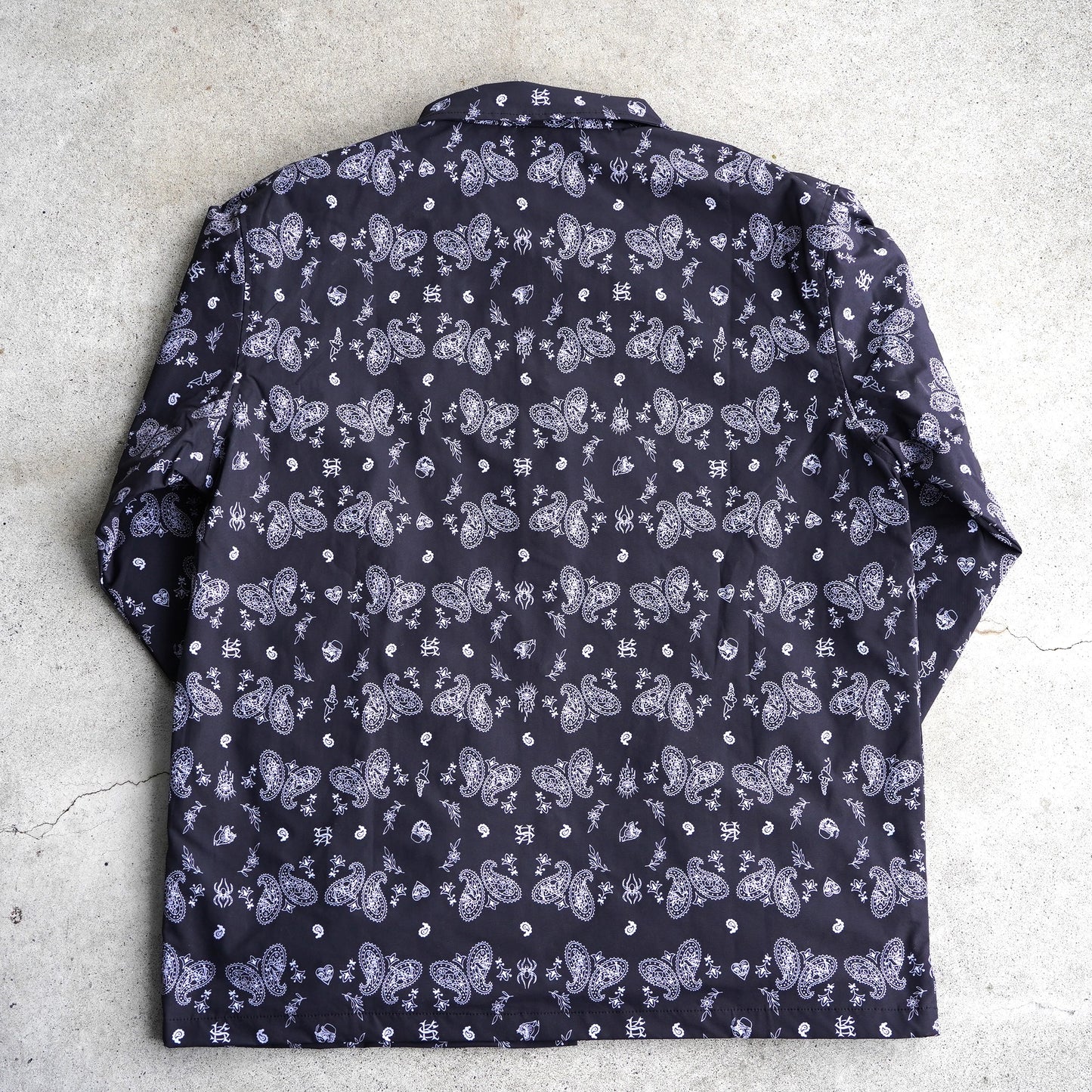 SK OLDIES コーチジャケット "Old Town Paisley Coach"