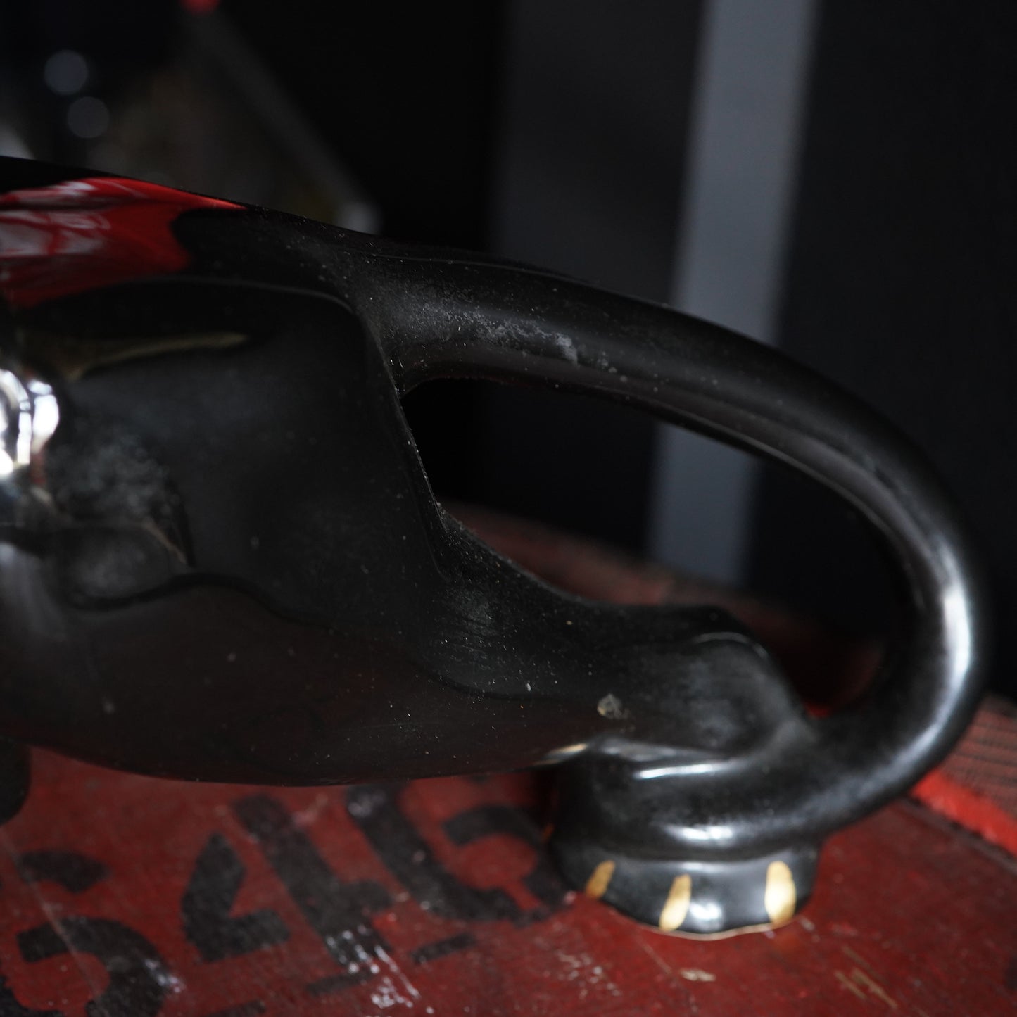 1950's ブラックパンサー プランターオブジェ