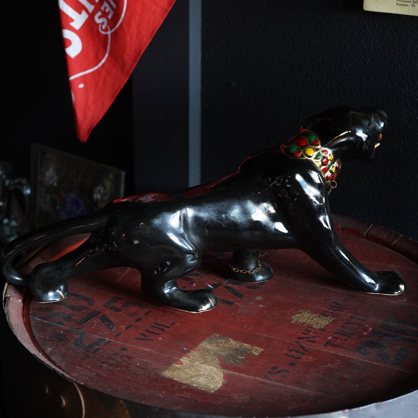 1950's ブラックパンサー プランターオブジェ