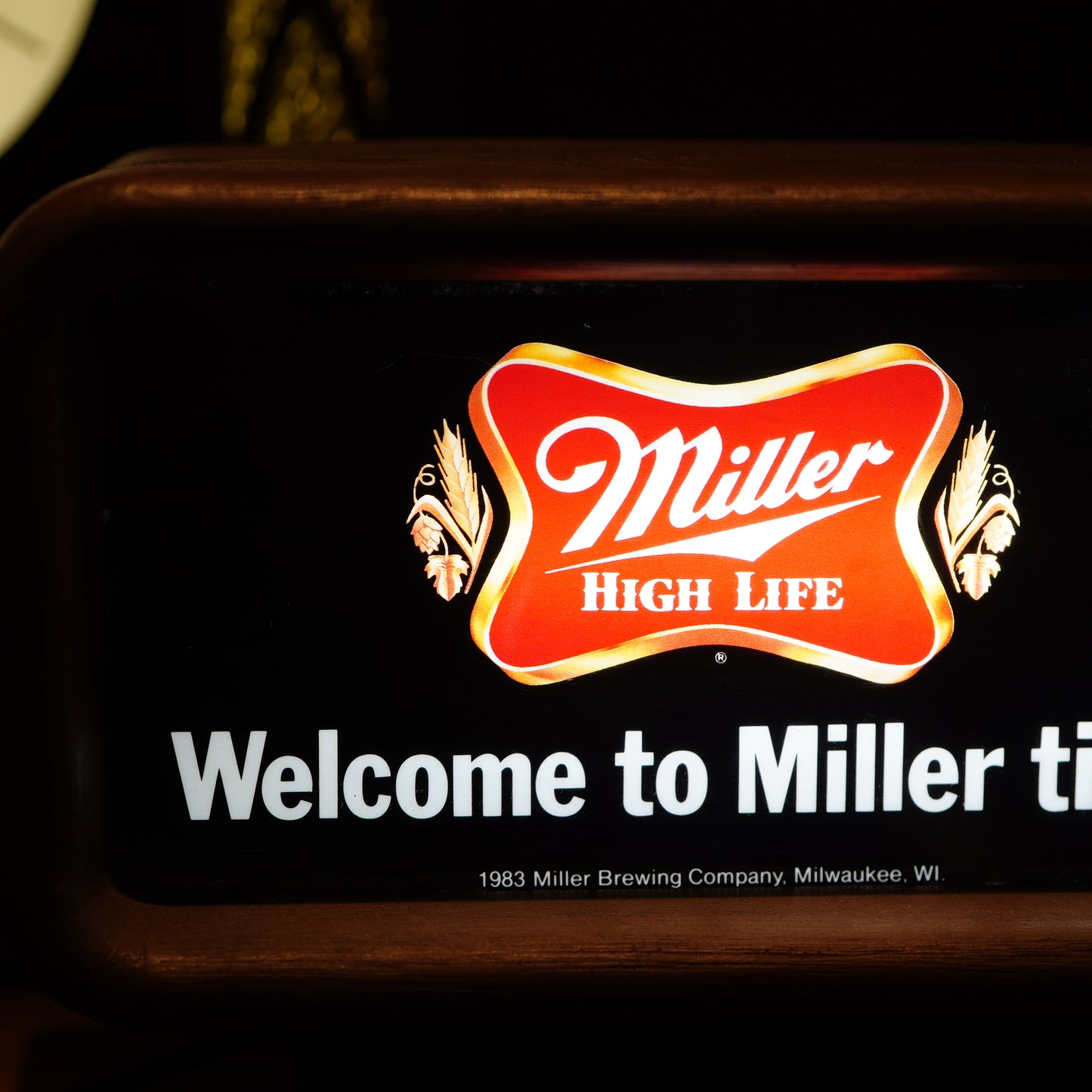1980's Miller ライトサイン