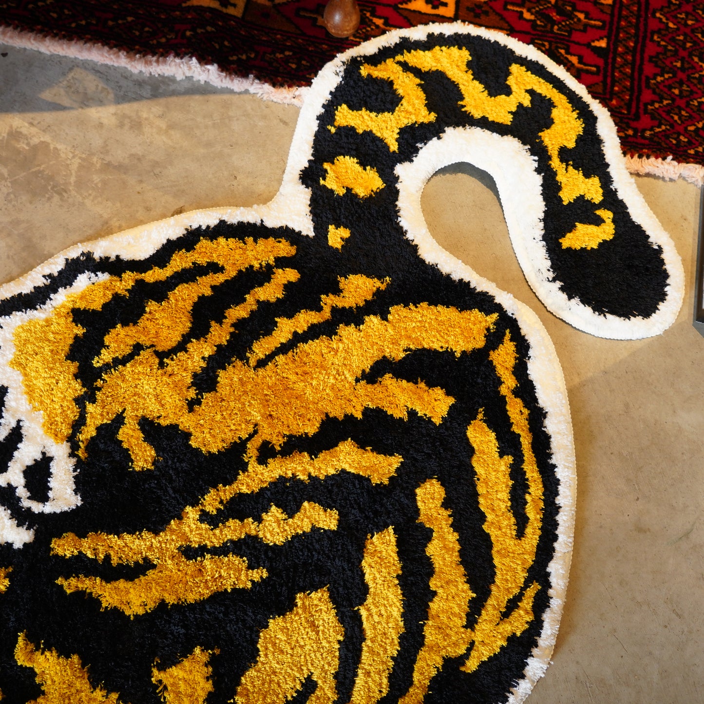 【予約】SK OLDIES ラグマット TIGER　※12月下旬入荷予定