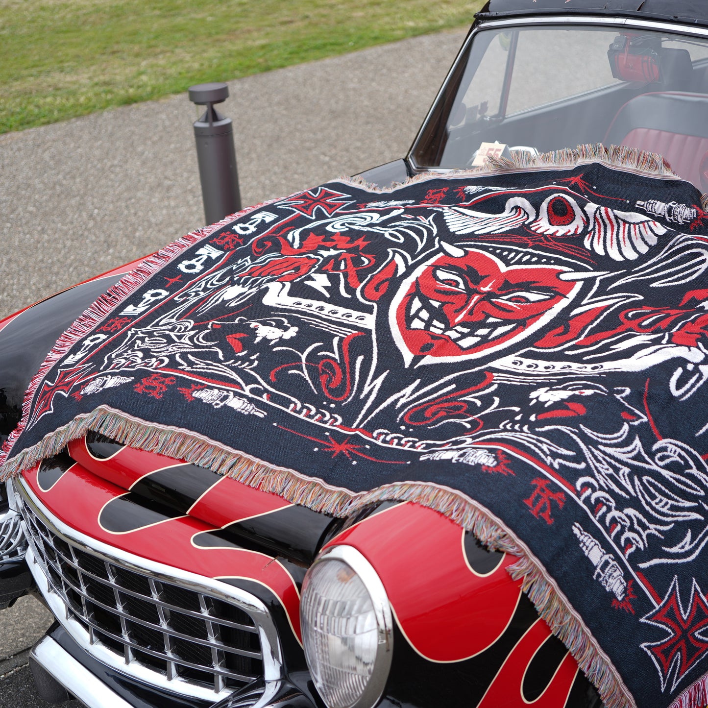 THE KALIFORNIA × SK OLDIES コラボ マルチラグ