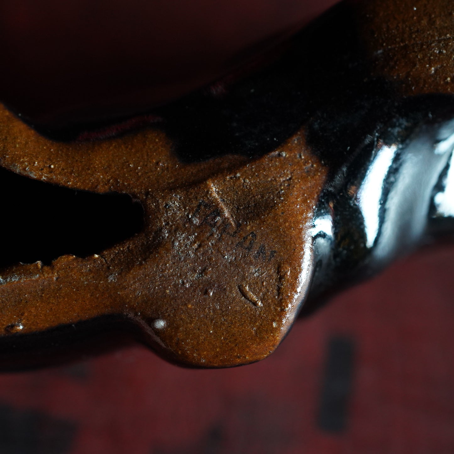 1950's ブラックパンサー ミニオブジェ 14cm