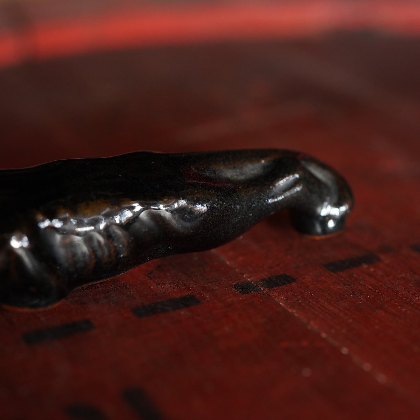 1950's ブラックパンサー ミニオブジェ 10cm