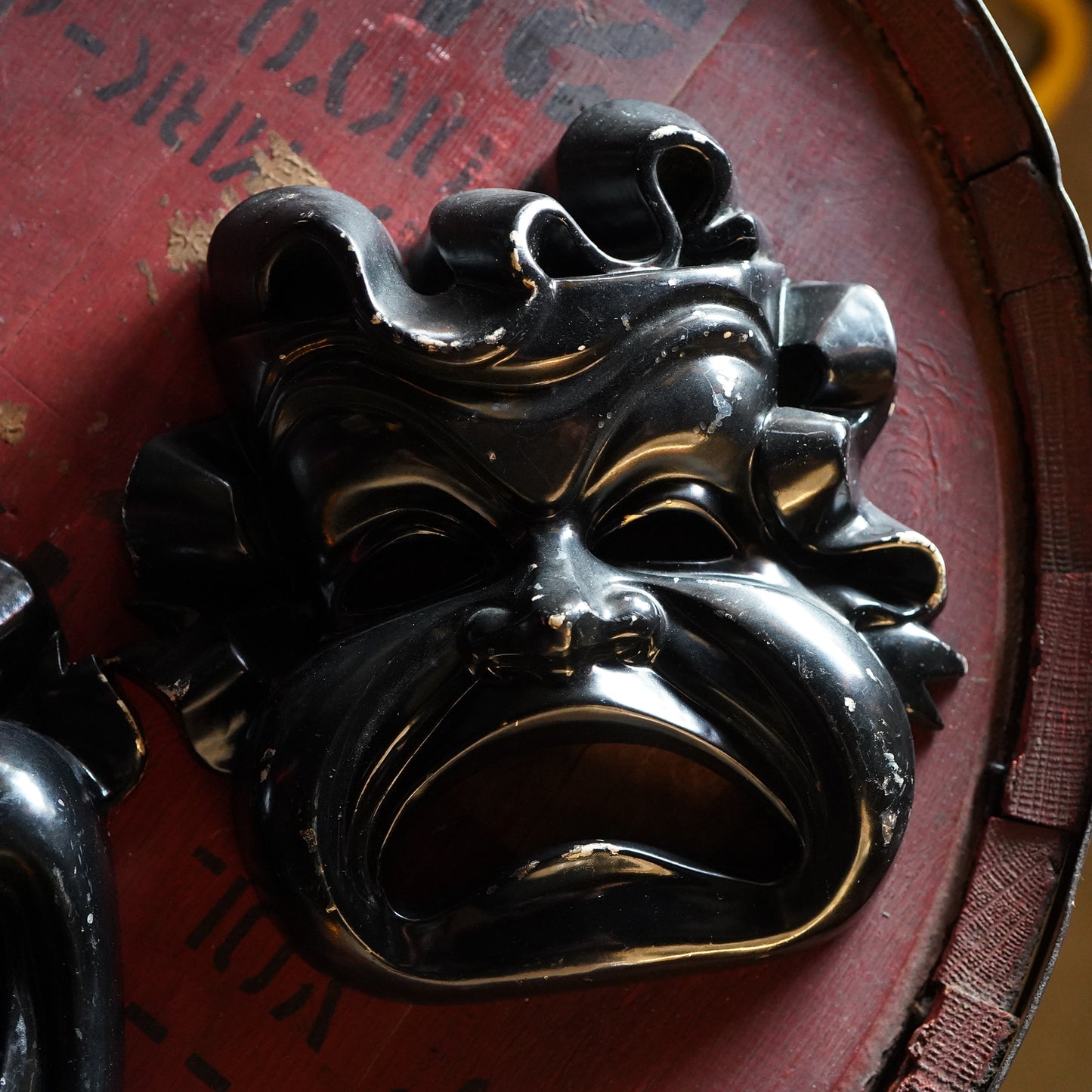 1960's BURWOODトゥーフェイス ウォールデコ