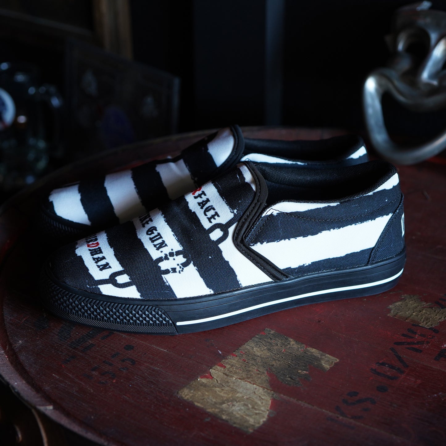 【限定13足】&UNION GENERAL STORE × SK OLDIES "THE ALCATRAZ" SLIP-ON