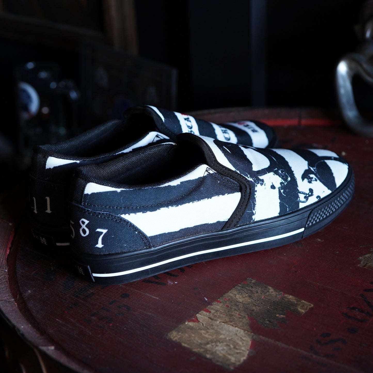 【限定13足】&UNION GENERAL STORE × SK OLDIES "THE ALCATRAZ" SLIP-ON
