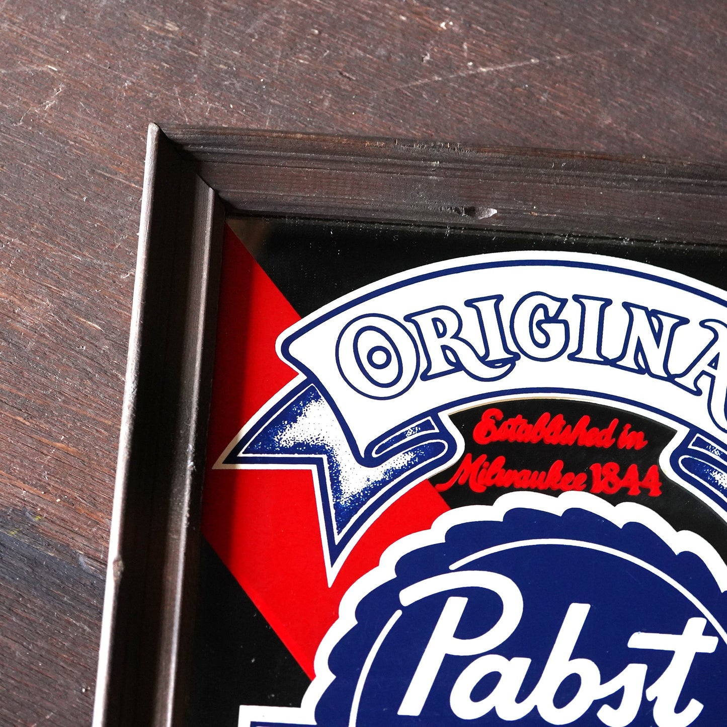 1980's Pabst Blue Ribbon パブミラー