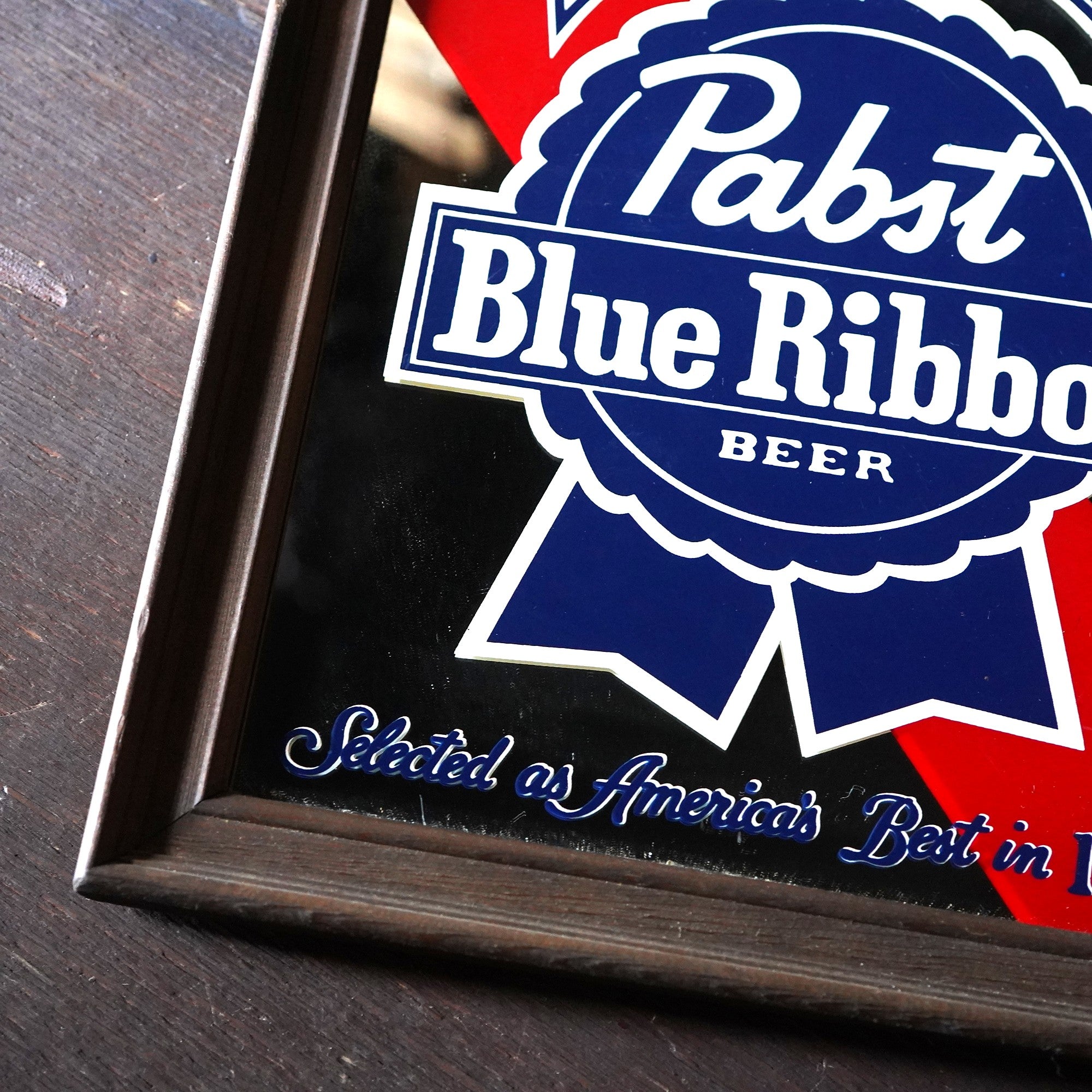 1980's Pabst Blue Ribbon パブミラー – SK OLDIES