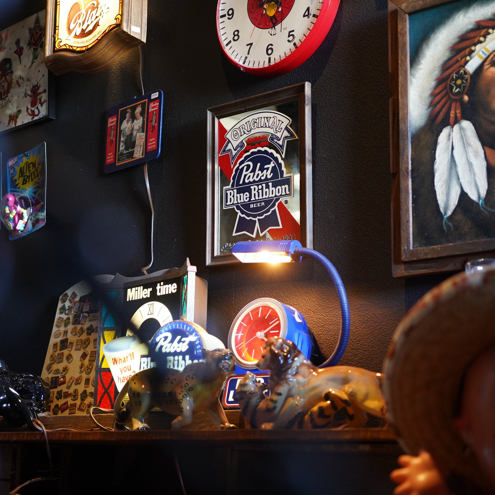 1980's Pabst Blue Ribbon パブミラー – SK OLDIES