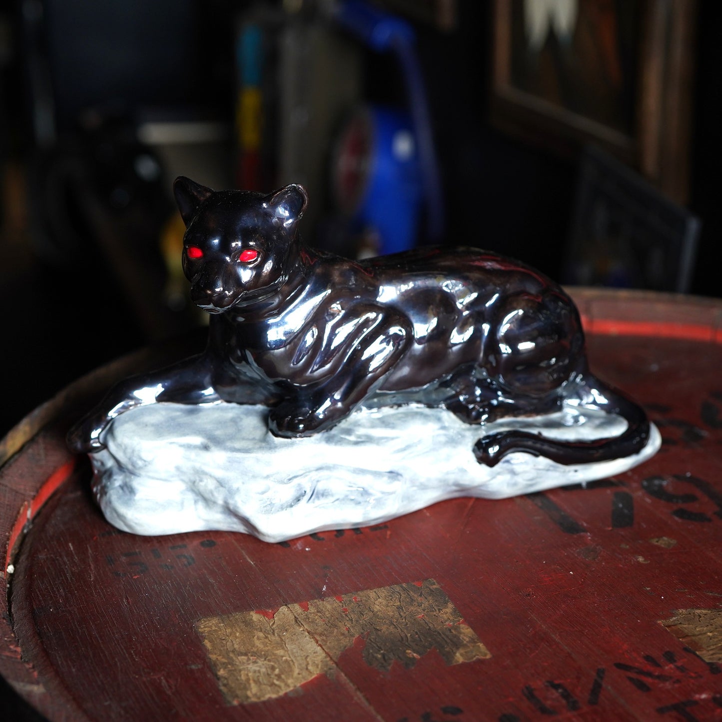 1960's Holland Molo ブラックパンサー オブジェ