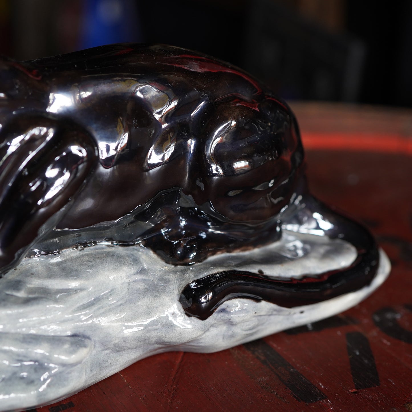 1960's Holland Molo ブラックパンサー オブジェ