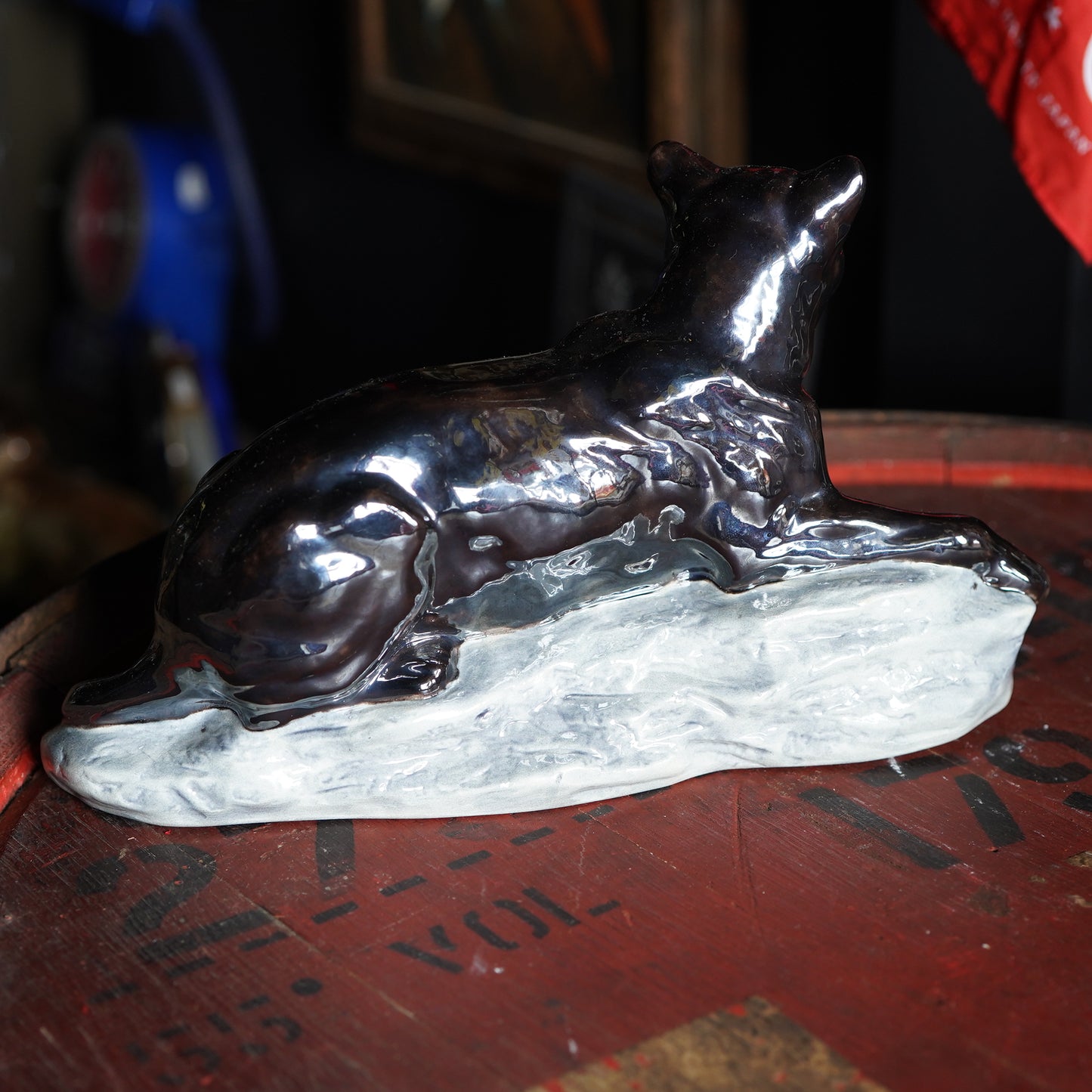 1960's Holland Molo ブラックパンサー オブジェ