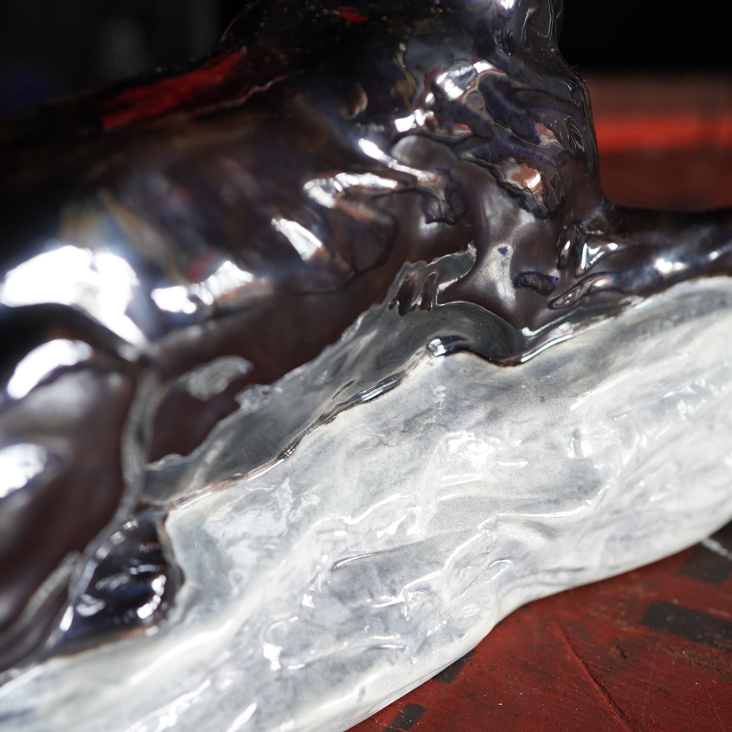 1960's Holland Molo ブラックパンサー オブジェ