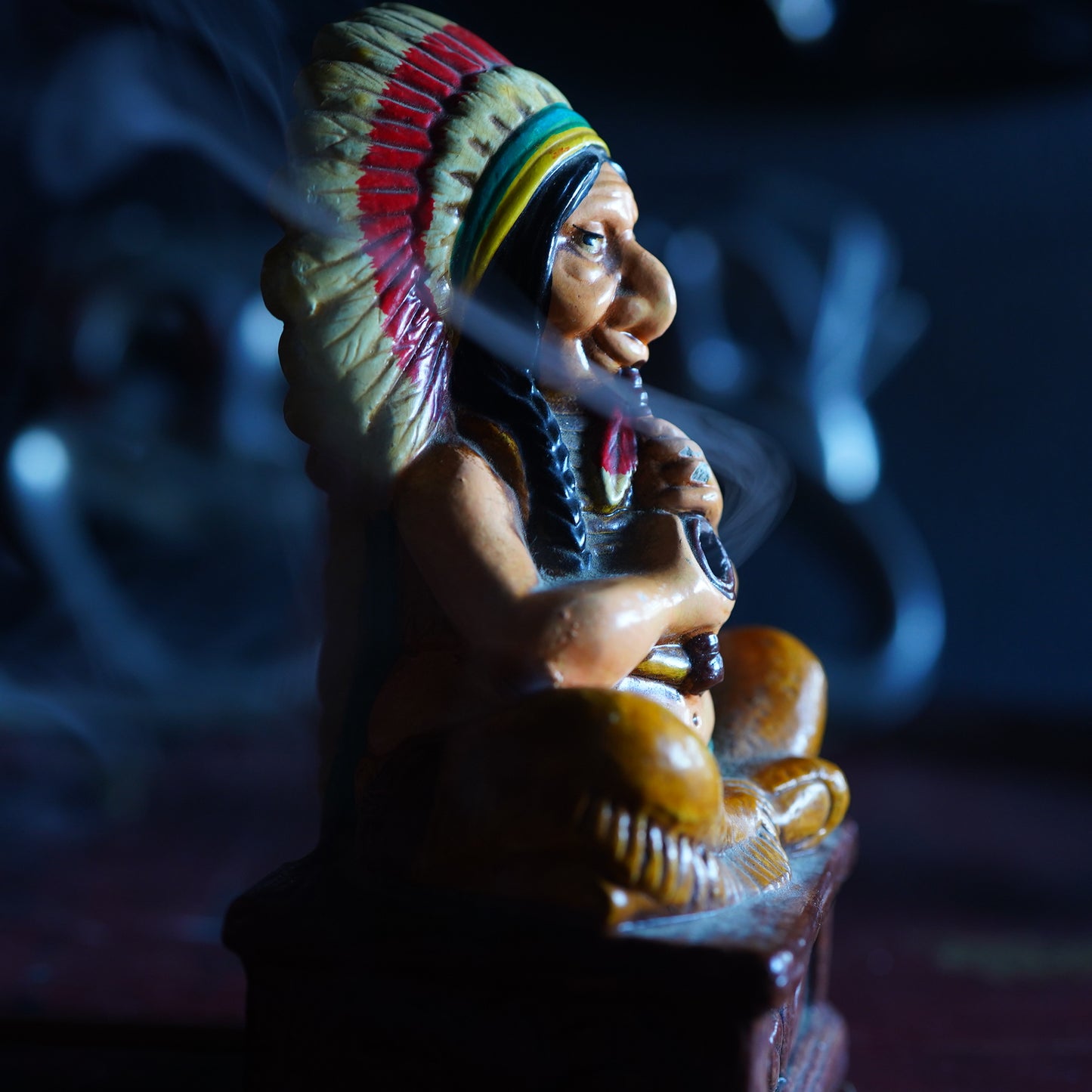 1970's インディアン インセンスホルダー