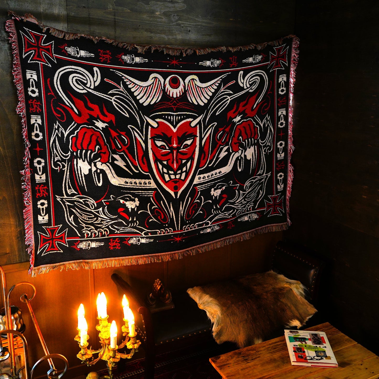 THE KALIFORNIA × SK OLDIES コラボ マルチラグ