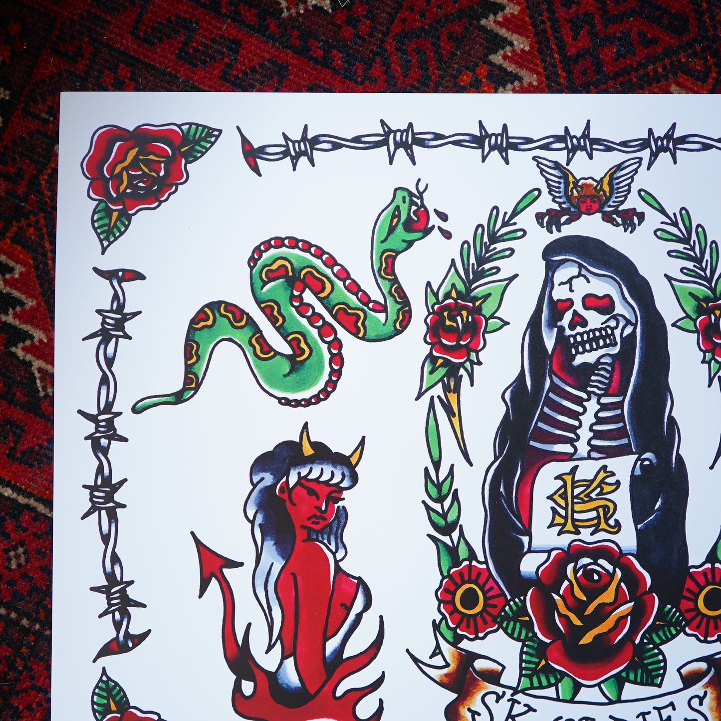 SK OLDIES A3 ポスター "REAPER STRIKES"