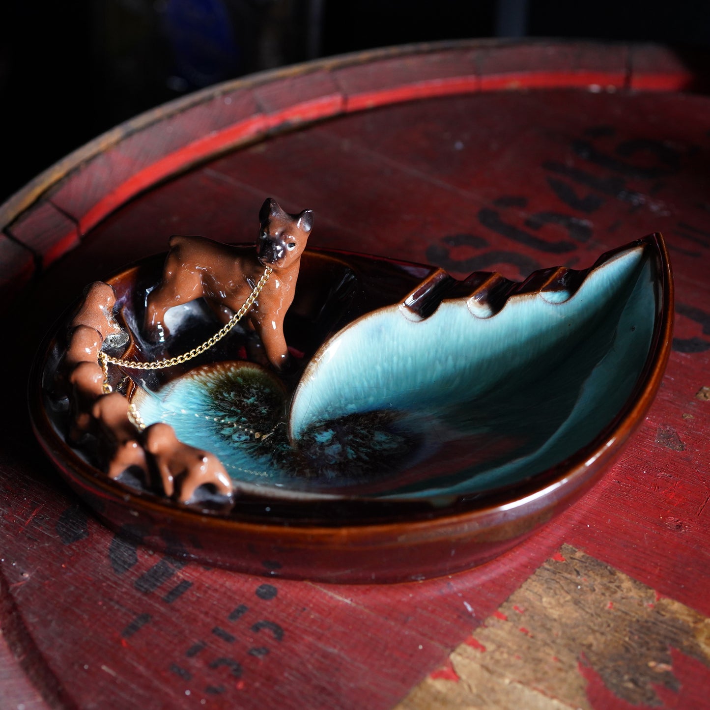 1950's DOG ブーメランシェイプ アッシュトレイ (コピー)