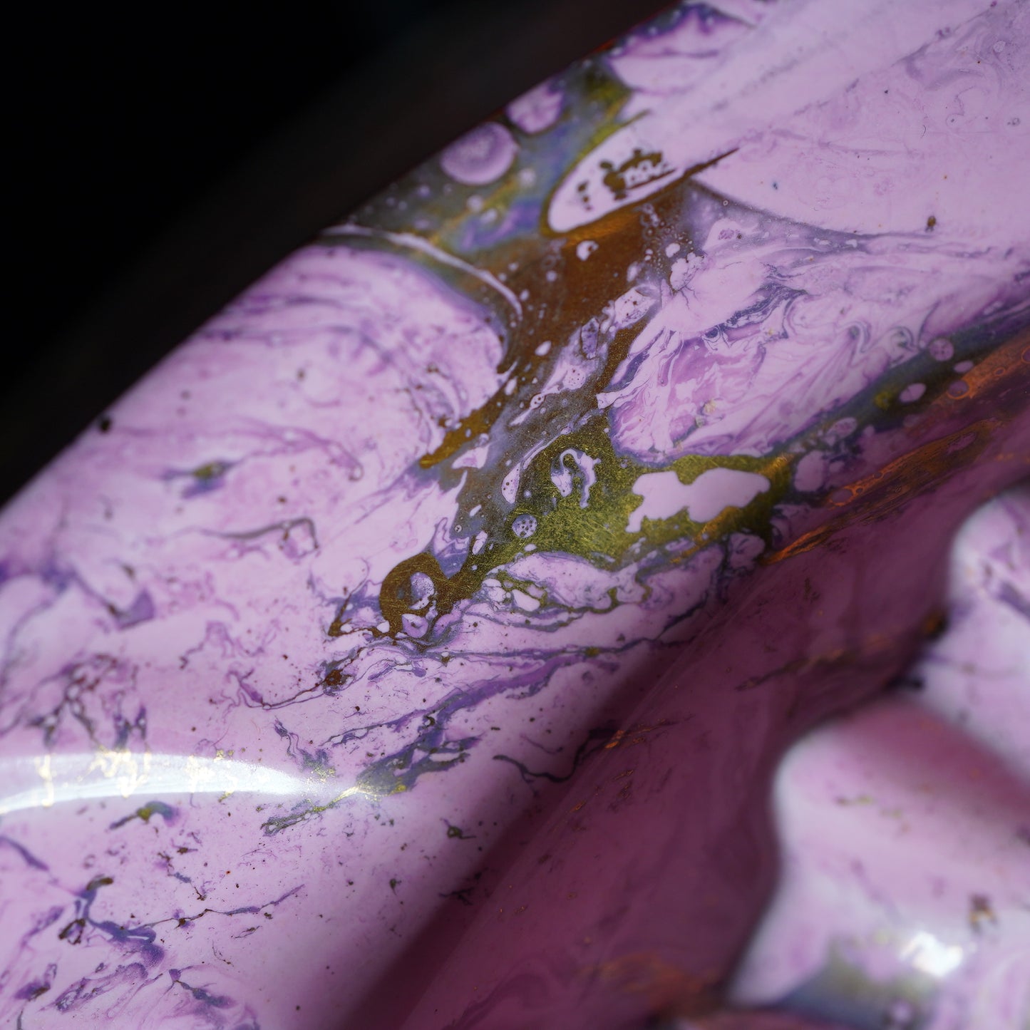 1950's ピンク ブーメランシェイプ アッシュトレイ