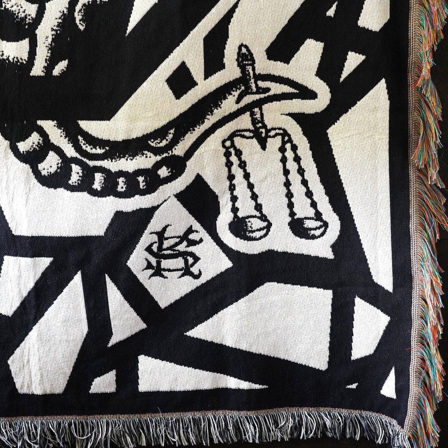 1/f SPACE × SK OLDIES "SERPENT WAVE RUG" マルチラグ