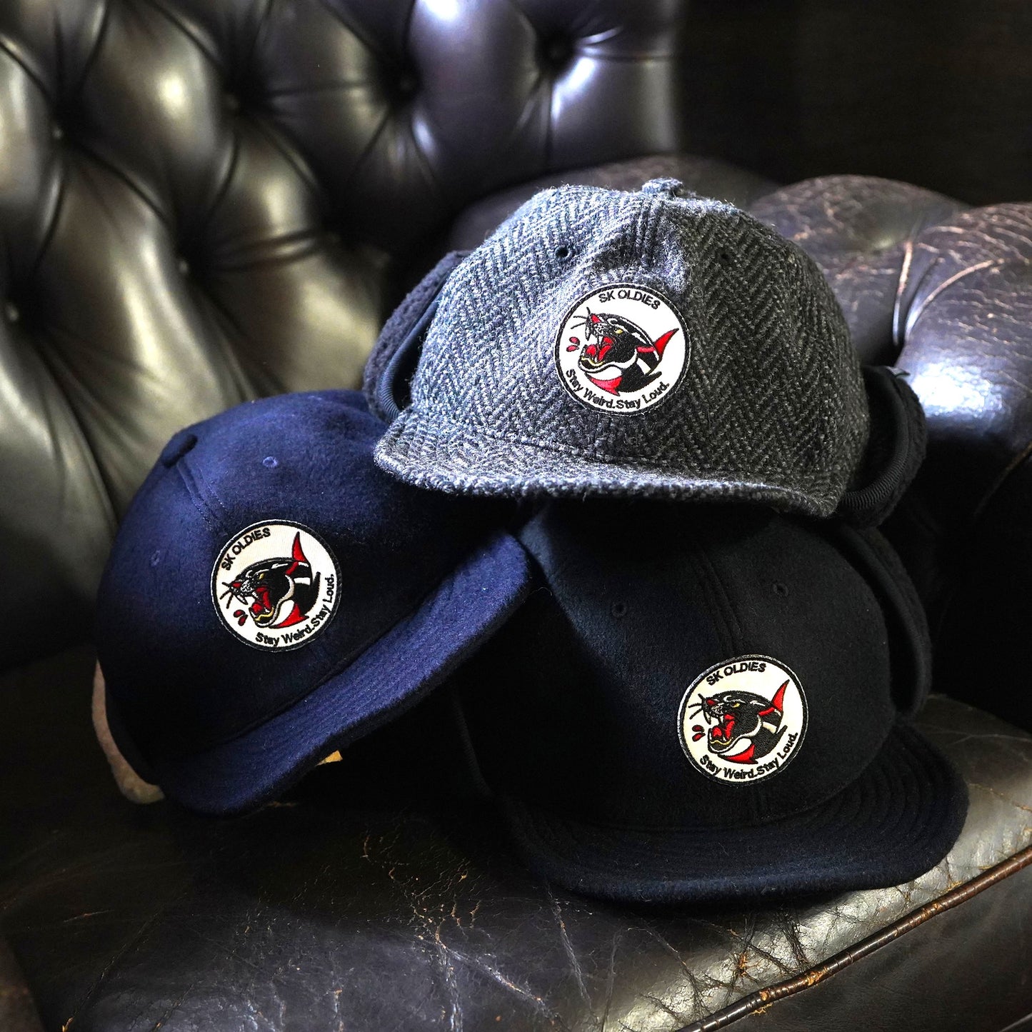 SK OLDIES Earmuff Cap "Stay Weird.Stay Loud."