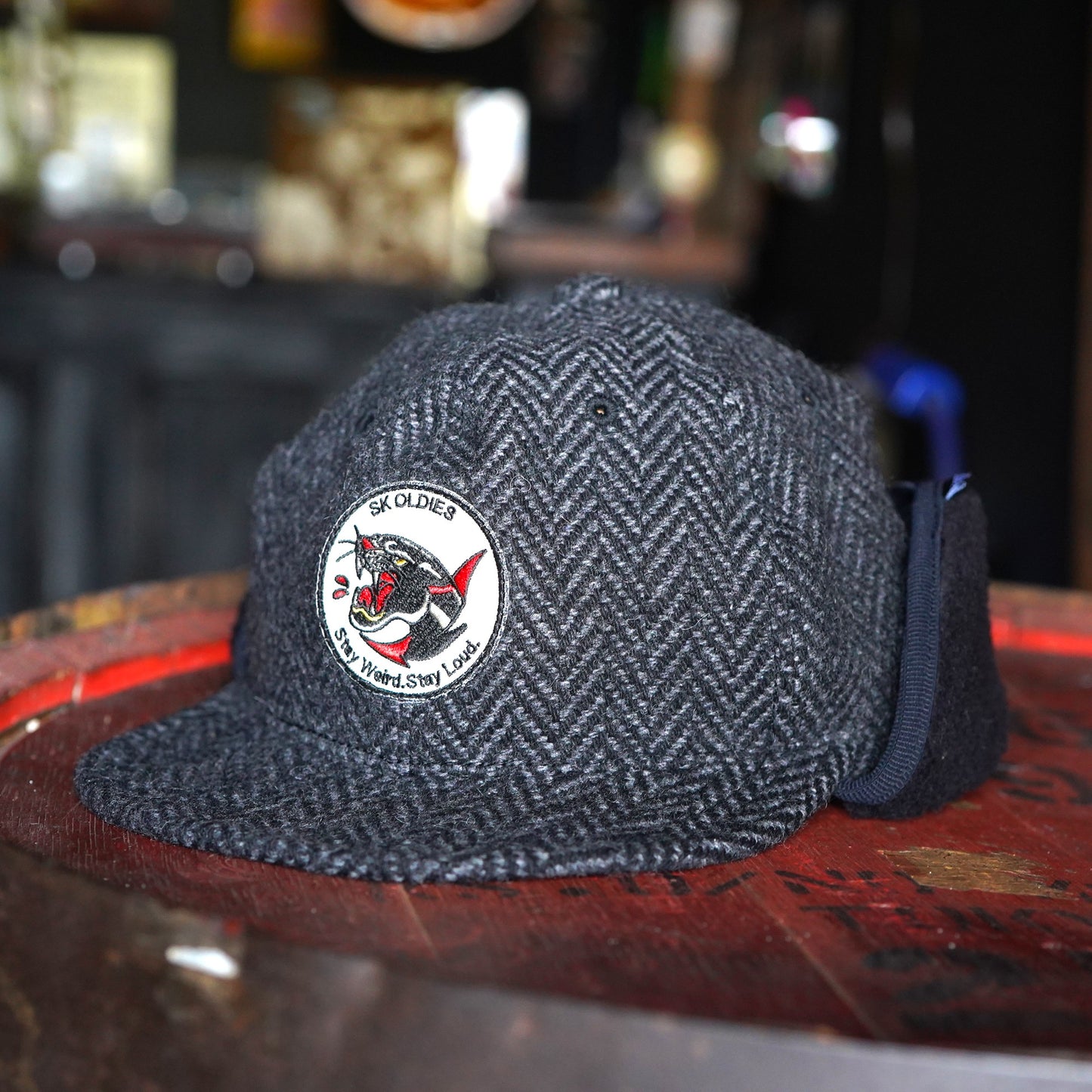 SK OLDIES Earmuff Cap "Stay Weird.Stay Loud."