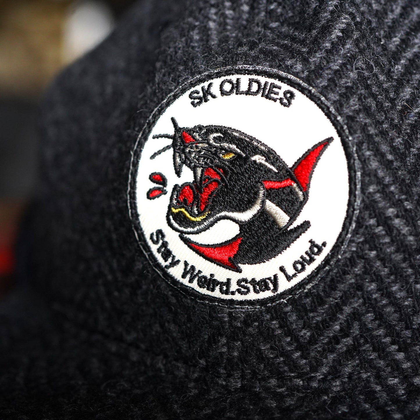 SK OLDIES Earmuff Cap "Stay Weird.Stay Loud."