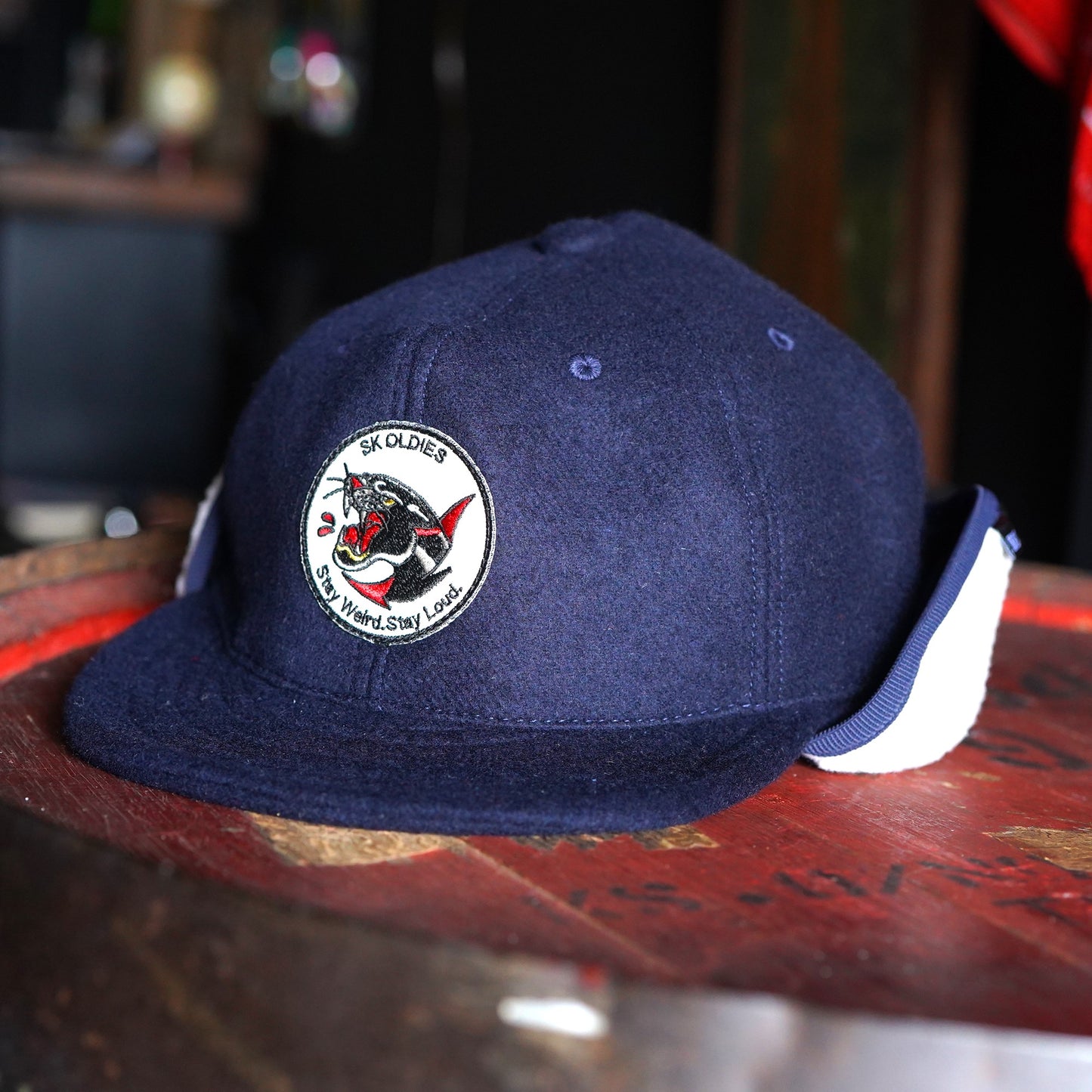 SK OLDIES Earmuff Cap "Stay Weird.Stay Loud."