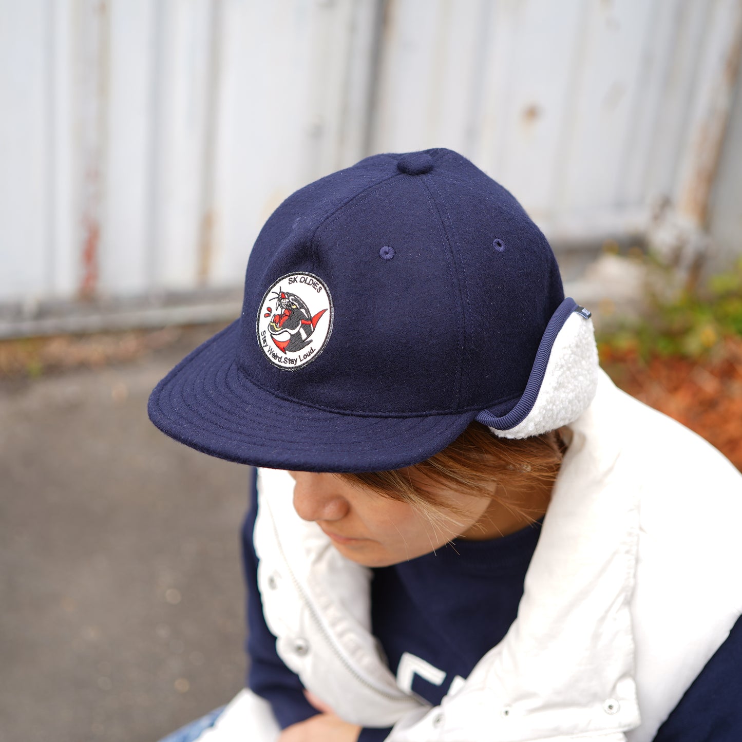 SK OLDIES Earmuff Cap "Stay Weird.Stay Loud."