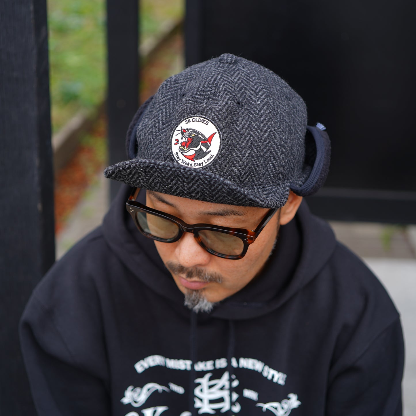 SK OLDIES Earmuff Cap "Stay Weird.Stay Loud."